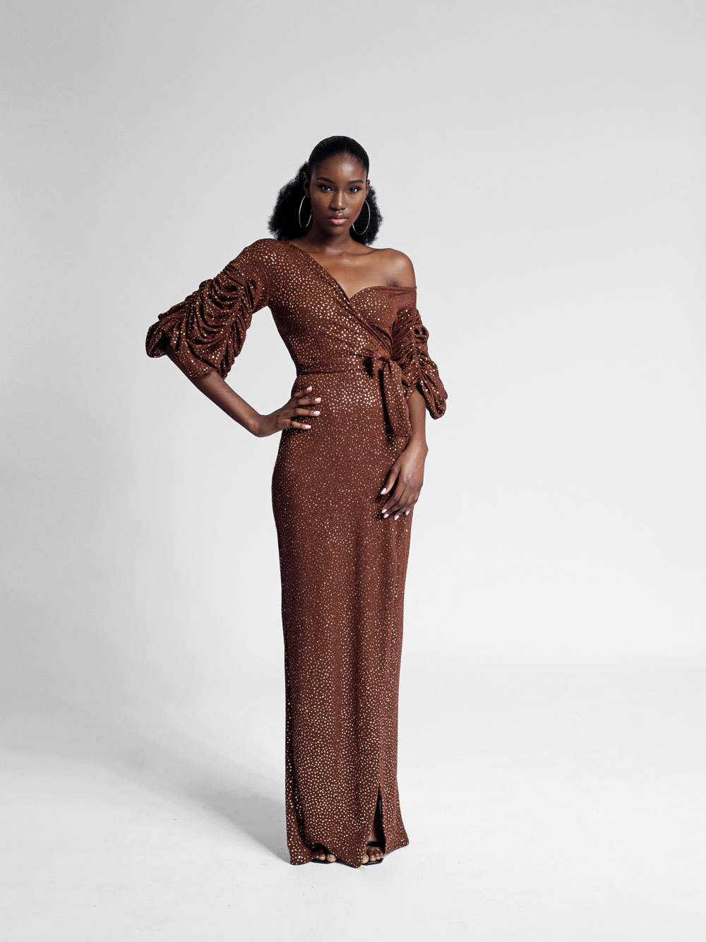 Jojo Off Shoulder Maxi Matopeda