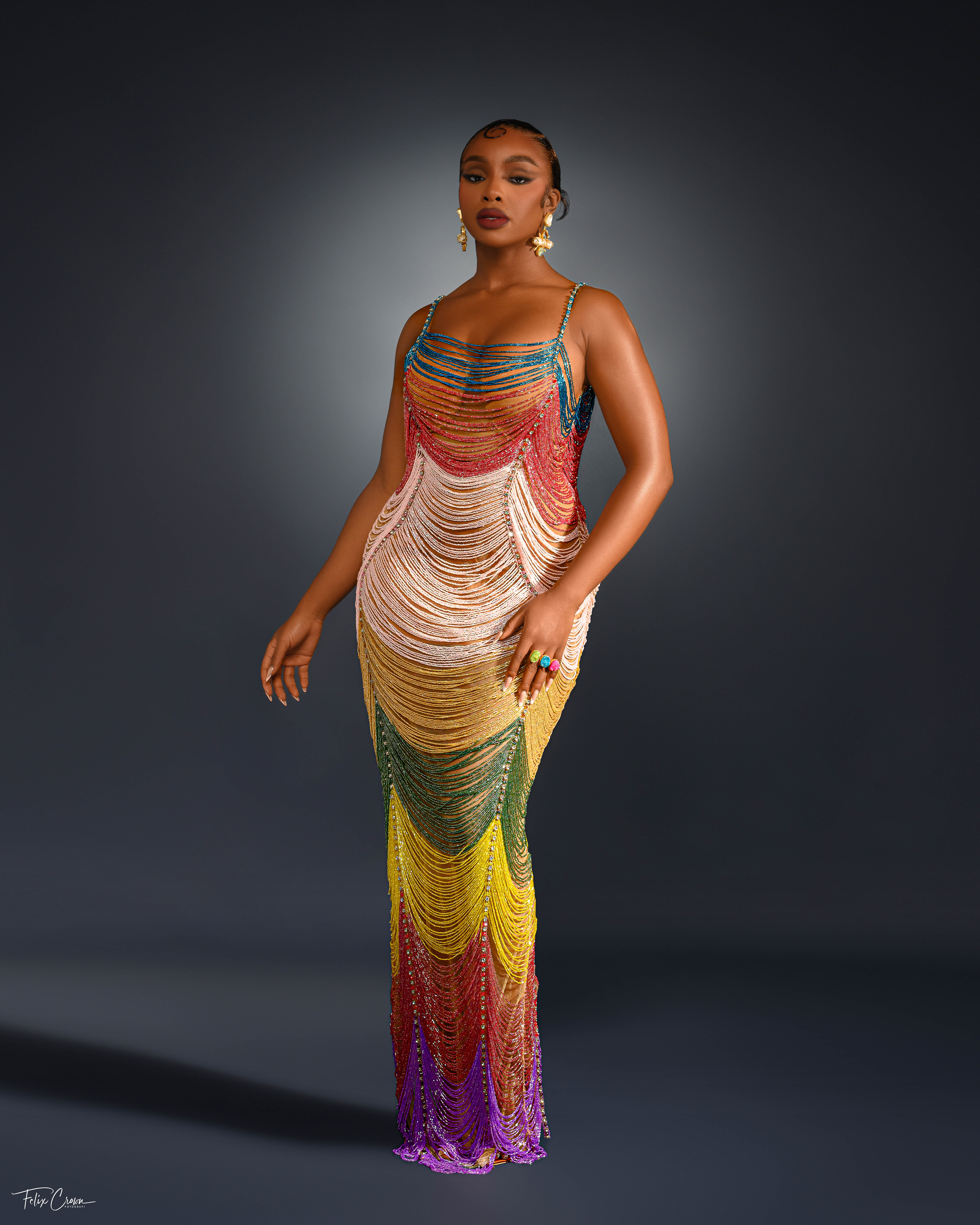 THE RAINBOW DRESS