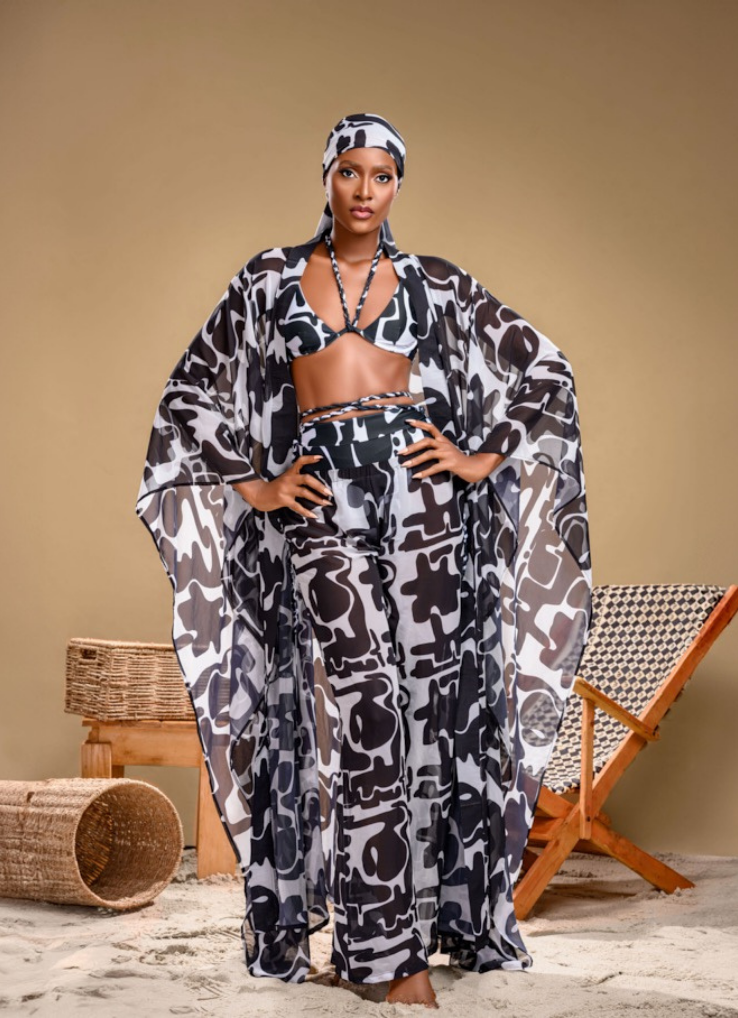 MATOPEDA JIGSAW KAFTAN