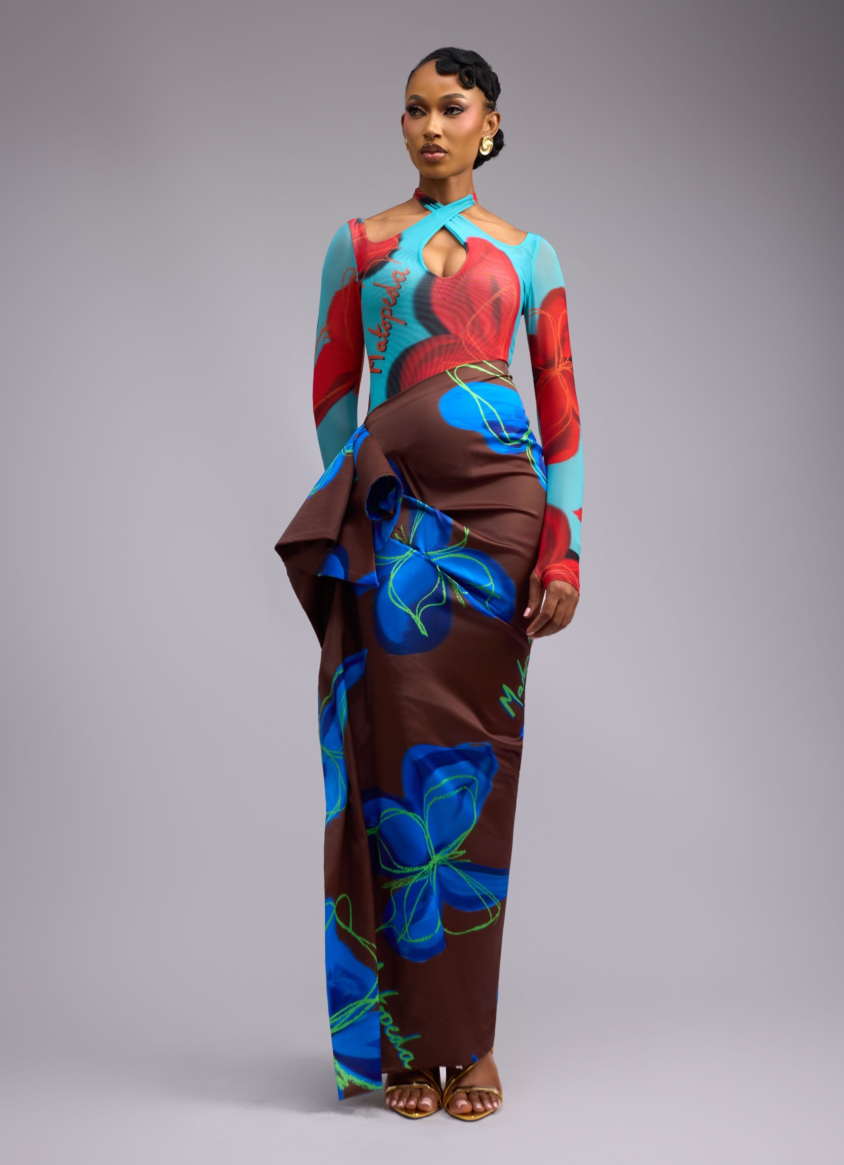 THE BUTTERFLY SET - BLUE/BROWN