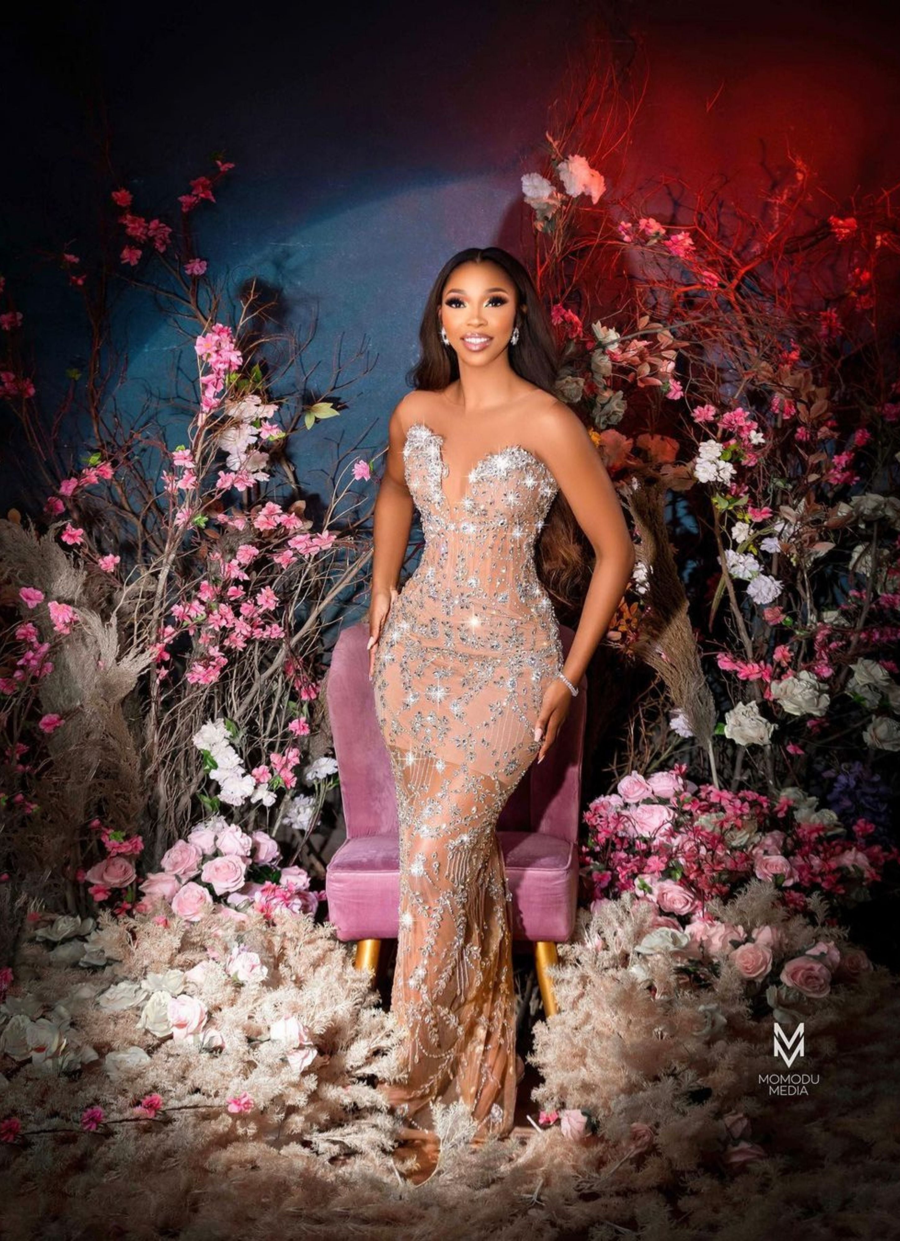 OLUCHI CRYSTAL DRESS