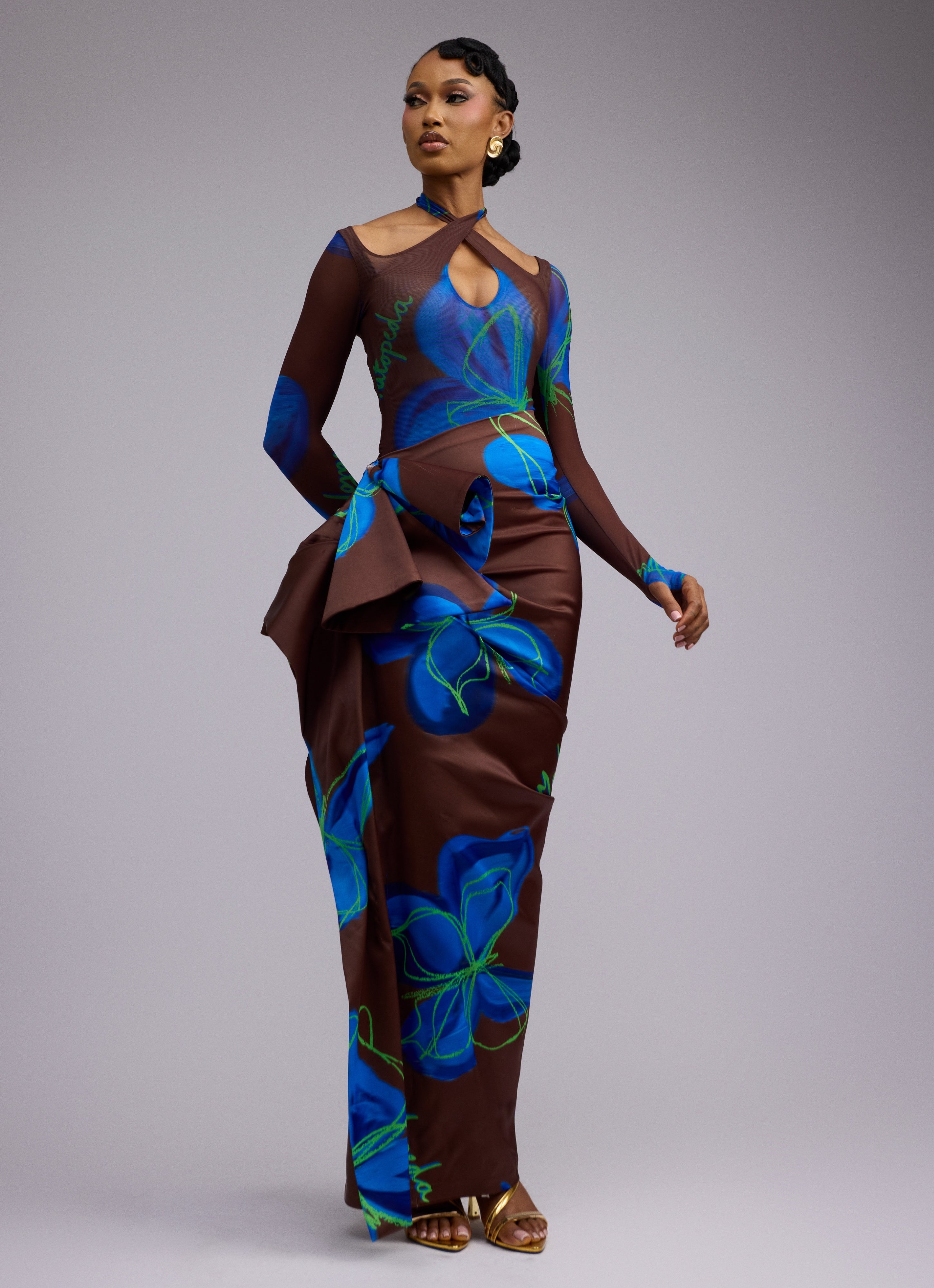 THE BUTTERFLY SET -  BROWN