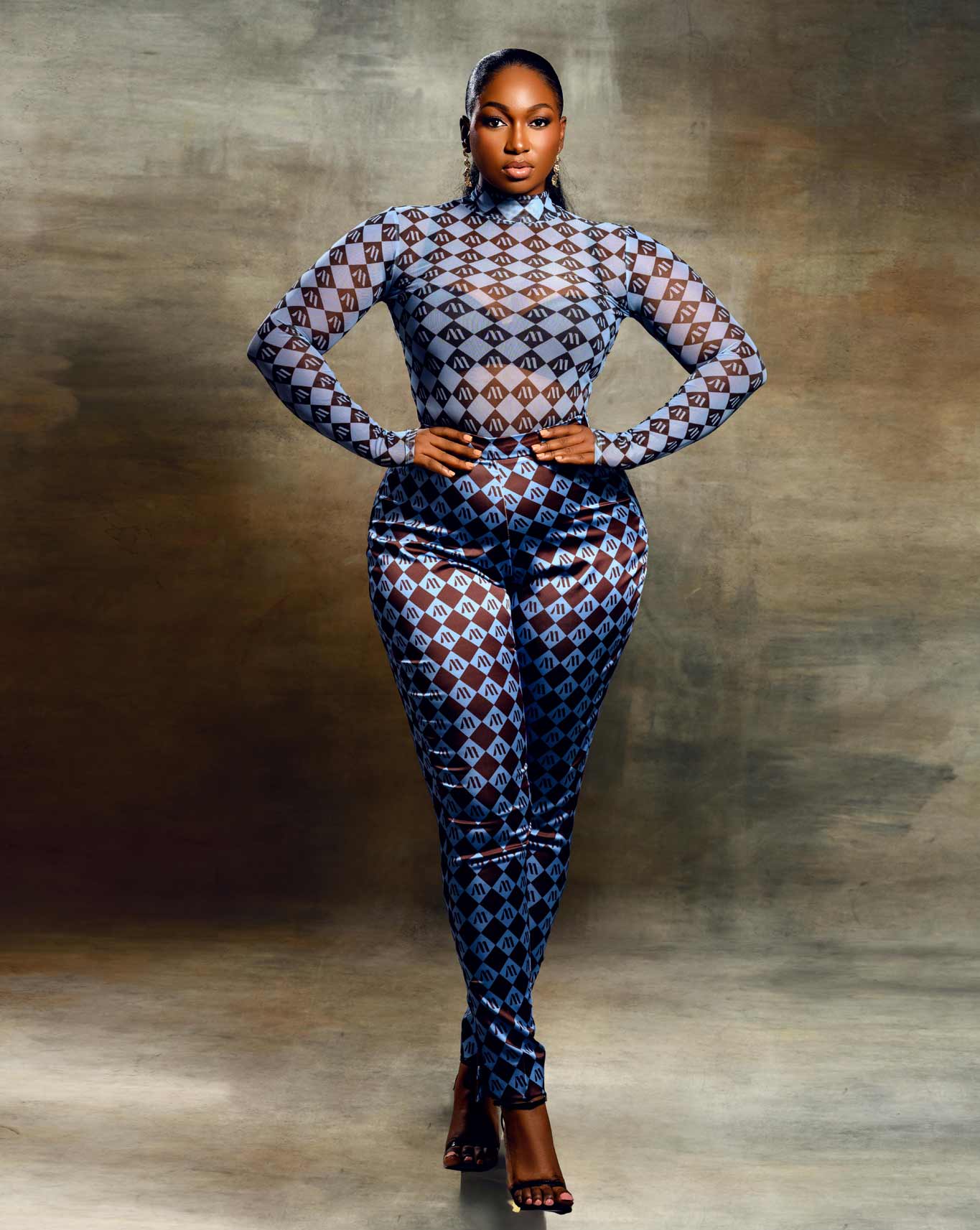 M Print (Blue)